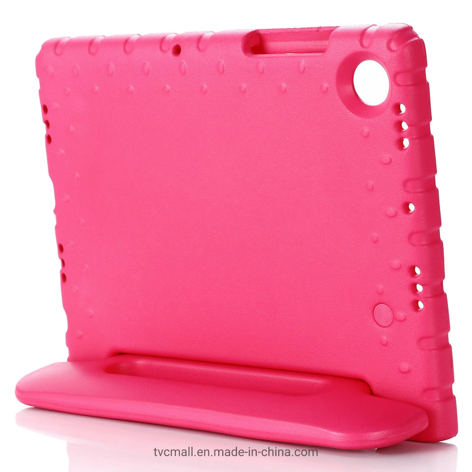 Pega portátil com suporte Design à prova de choque cobertura de protecção para tablet EVA Para Samsung Galaxy Tab A8 10.5 (2021) - Rosa