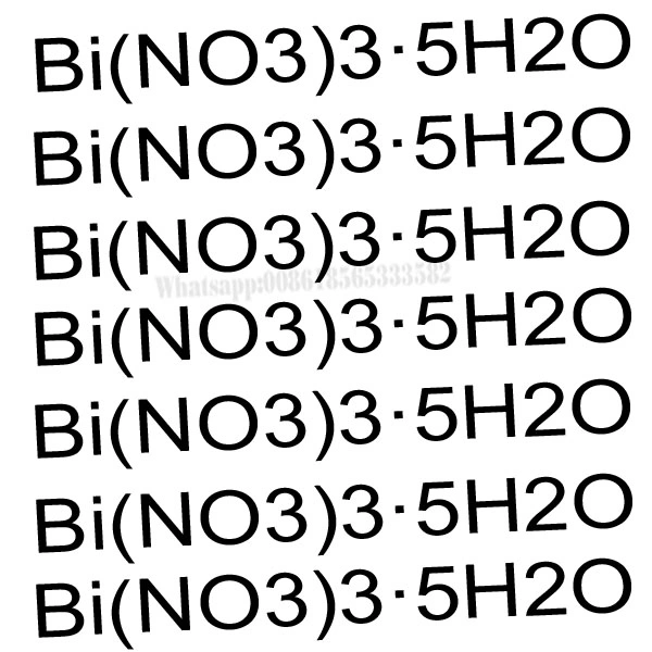 Premium Quality Industrial Grade Chemicals Raw Material Bi (NO3) 3.5H2O Production of Other Bismuth Salts HS Code: 2834299090 Bismuth Nitrate 5-Hydrate