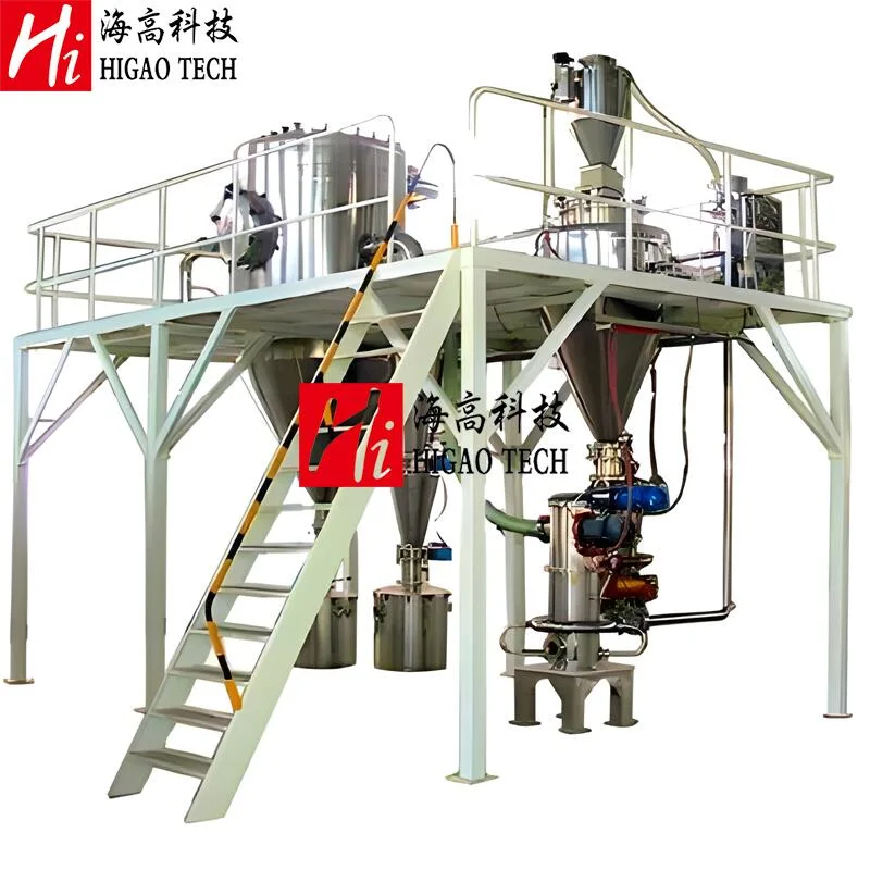 Dry Grinding Herbicide Micronized Mill Bed Fluidized Air Jet Mill Machine