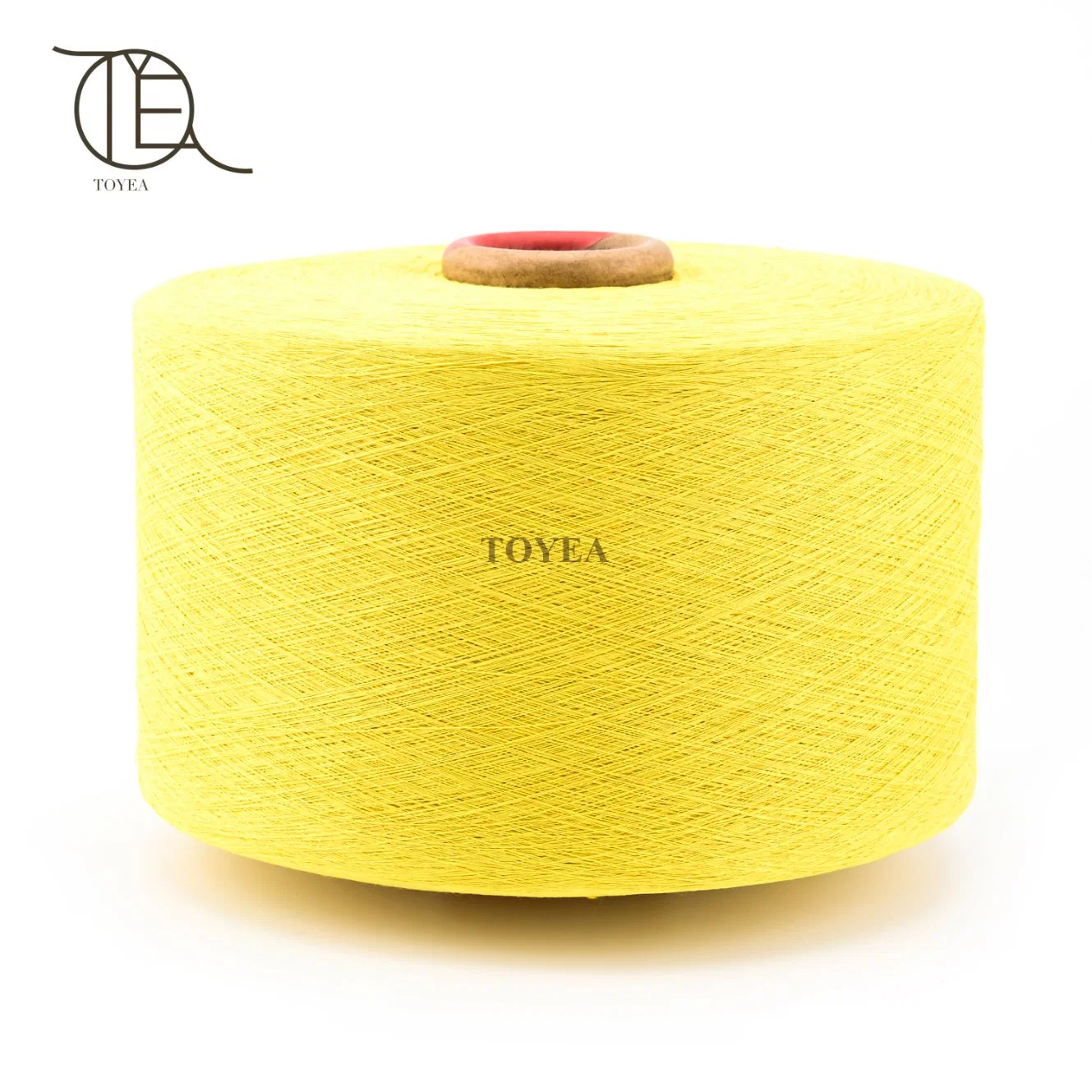 Ne20 Chicken Yellow Open End Recycle Regeneration Cotton Polyester Knitting Dyed Yarn