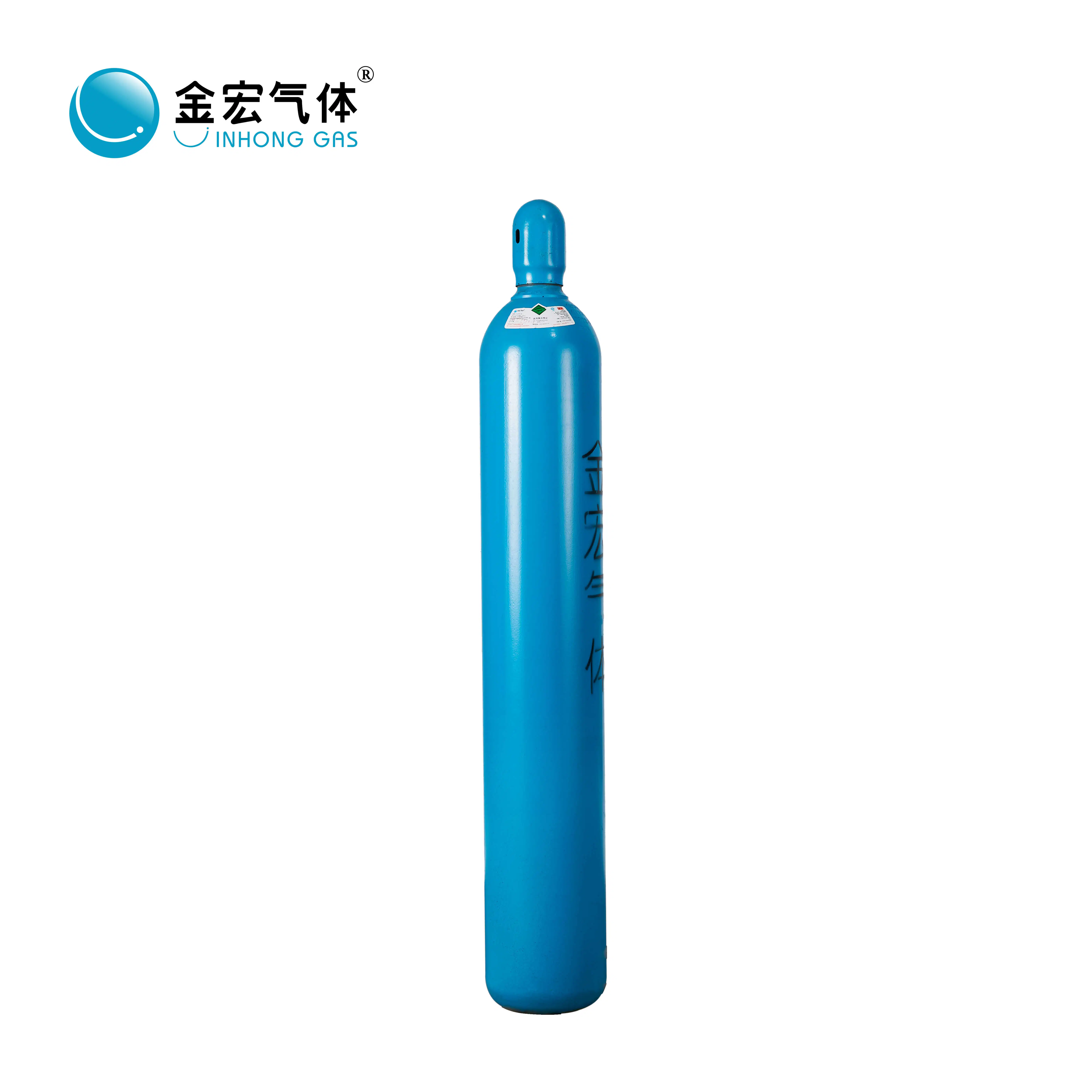 Medical Grade Industry Gas 40L Oxygen Hydrogen Oxygene Cylinder Gas Oxygen for Sale