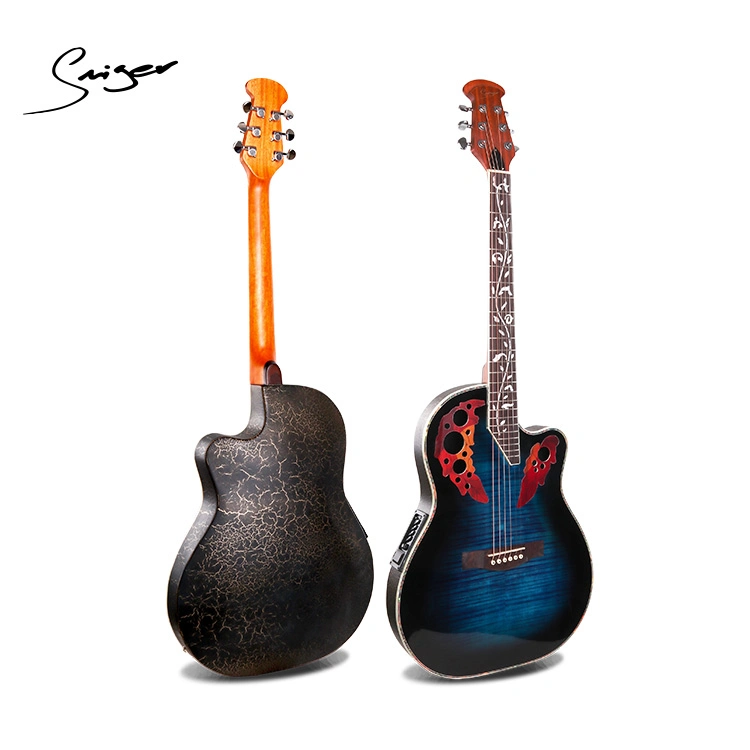 41дюйма народных гитара производство западной акустической гитаре с электроприводом