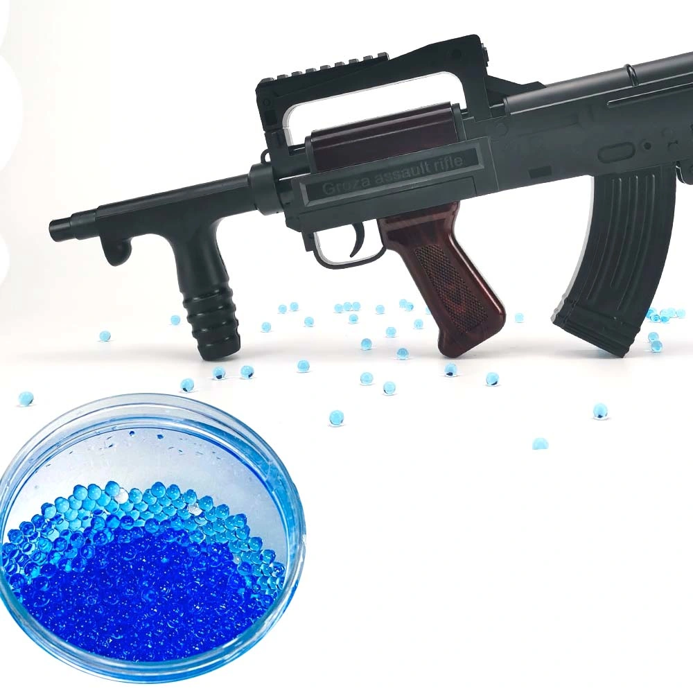 Groza eléctrico automático Toy Gun Personalización de apoyo de Gel de salpicaduras Pistola Blaster