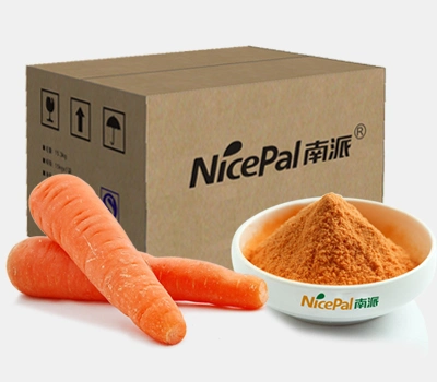 Natural Spray Dried Chinese Carrot Vegetable Extract Powder Nicepal