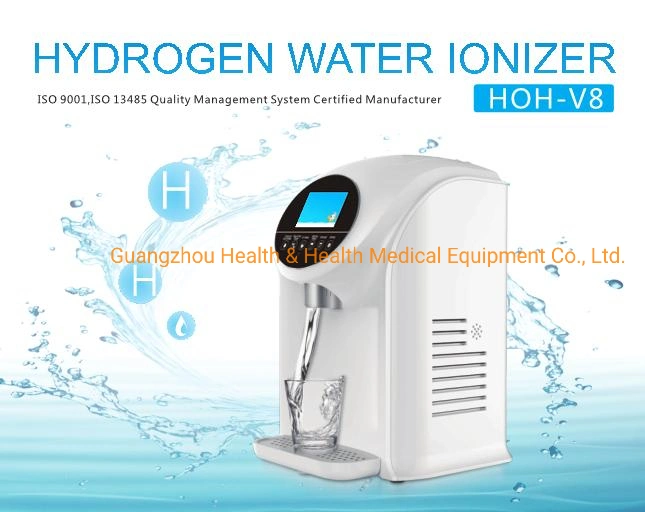 El hidrógeno dispensador de agua para la familia y la Oficina de la salud Hoh-V8