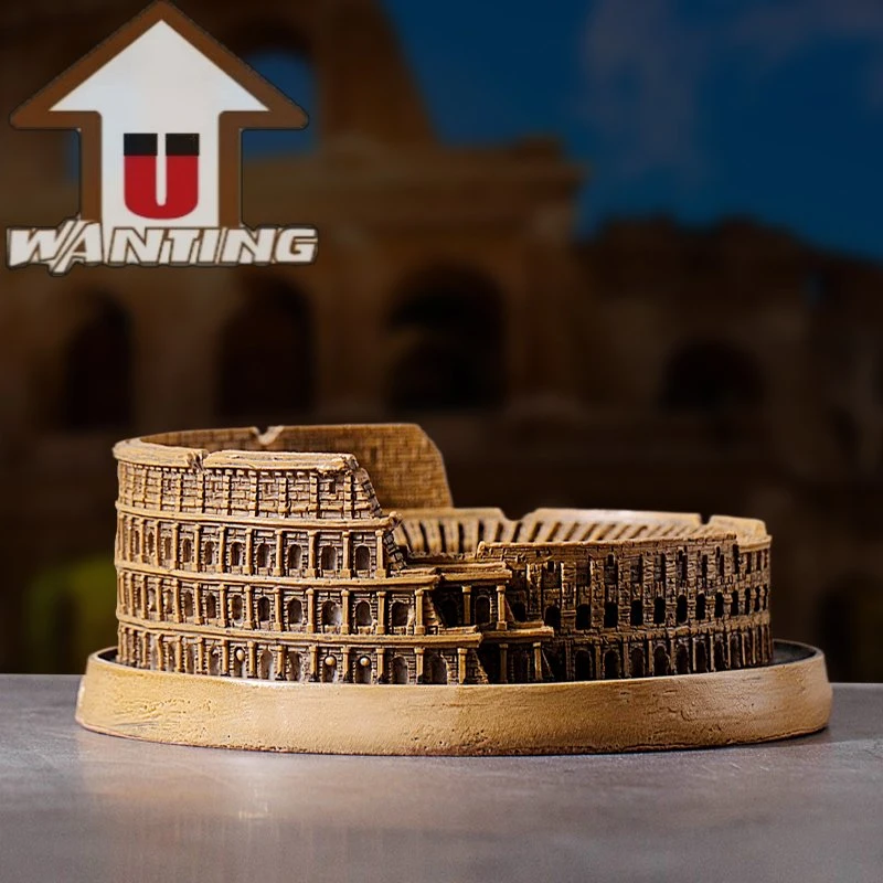 Roman Colosseum Statue Resin Classic Building Model Tourist Souvenir Gift Home Decor