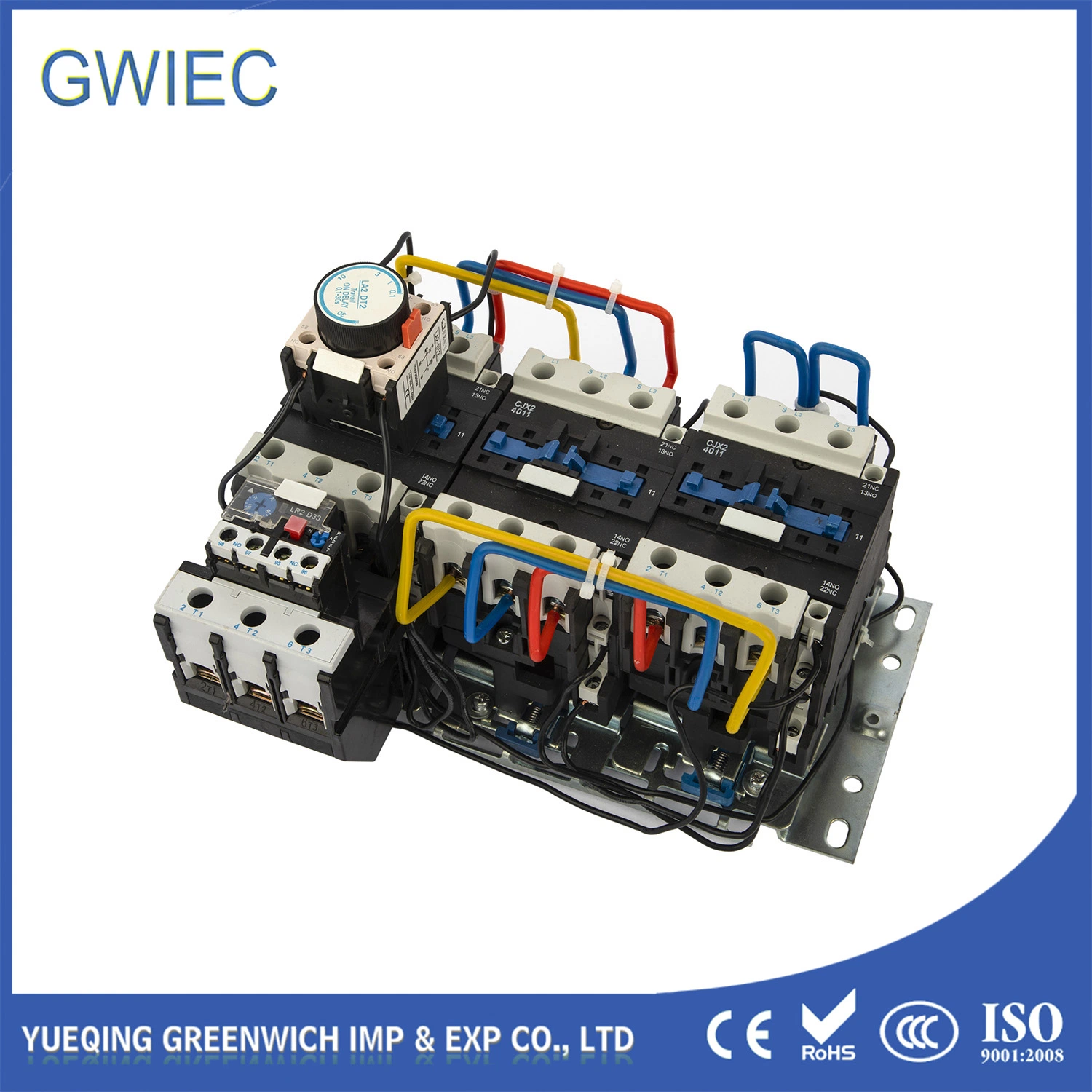 Gwiec Wholesale China Factory LC3-D Series 32A Star Delta Motor Starter with Good Price