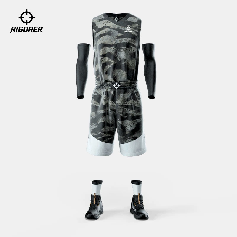 Rigorer Basketball Uniform Light Weight Jogging Custom Jersey Sports Wear