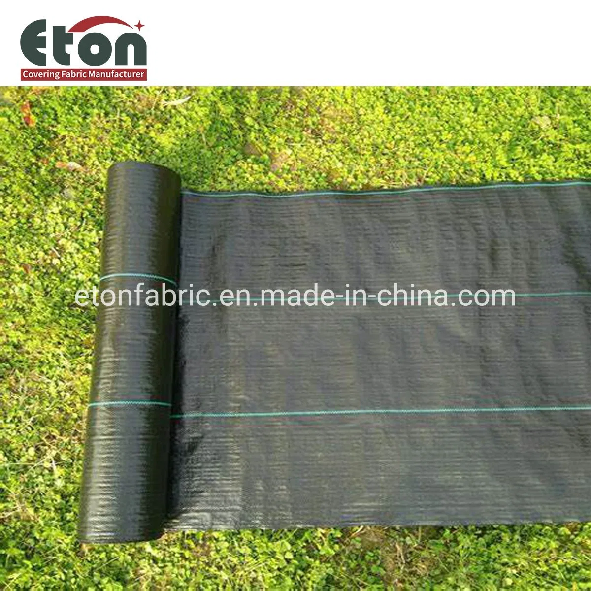 Eco-Friendly 2m Width PP/PE Woven Weed Barrier Ground Cover for Landscape Projects