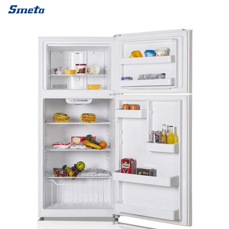 Smad Nacional Eléctrico equipamentos de frio Casa Venda Quente Frutas aço inoxidável vegetais retos aparelho 18cuft 510L Frostfree Double Door Top-Freezer Frigorífico