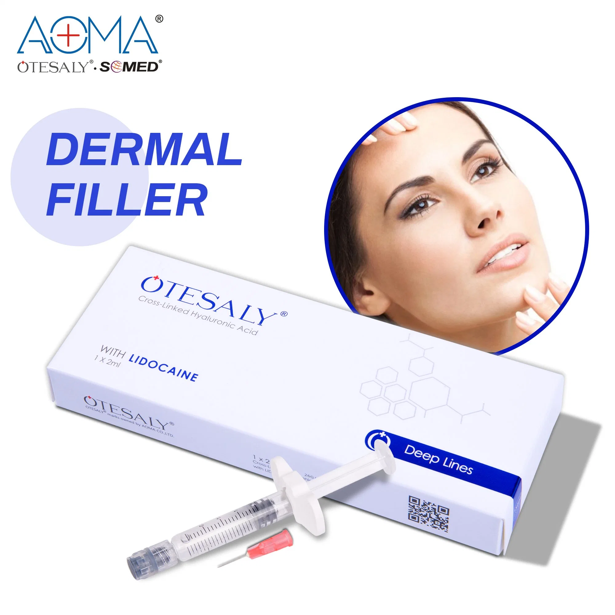 Otesaly 2ml Cross-Linked Hyaluronic Acid Dermal Fille