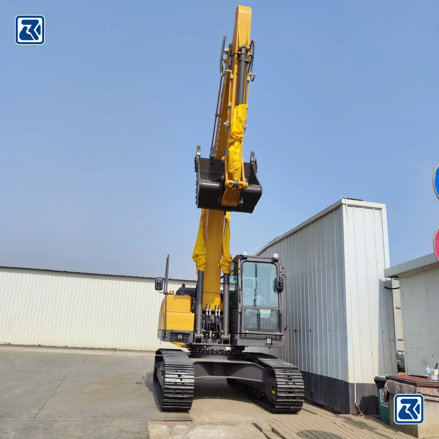 Foton Lovol 0.9 Cubic Meters High Performance Crawler Hydraulic Large Large Construction Machinery Excavator for Africa Central Asia