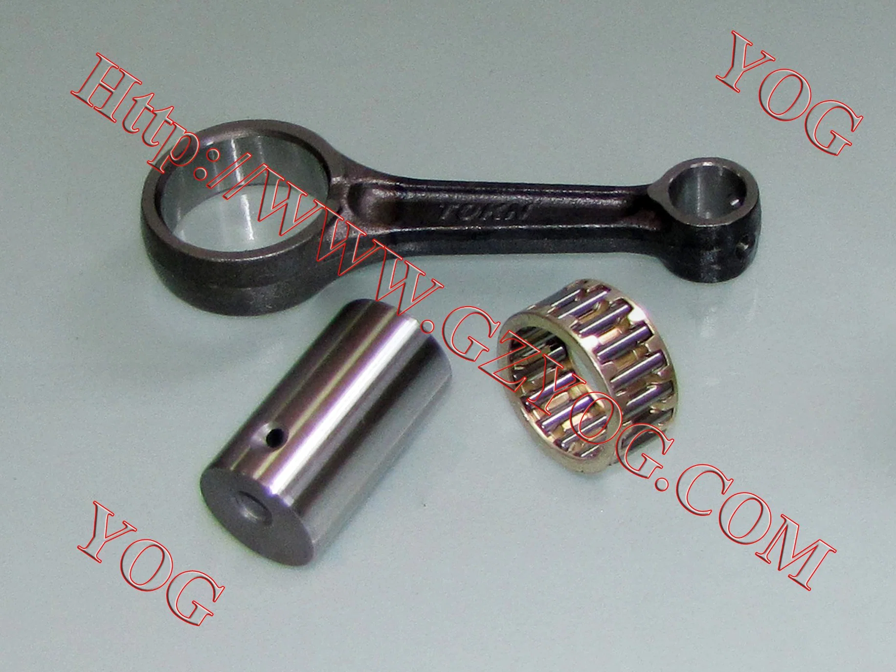 Yog Motorcycle Spare Parts Crankshaft Connecting Rod for CB200, Wy125, CD100