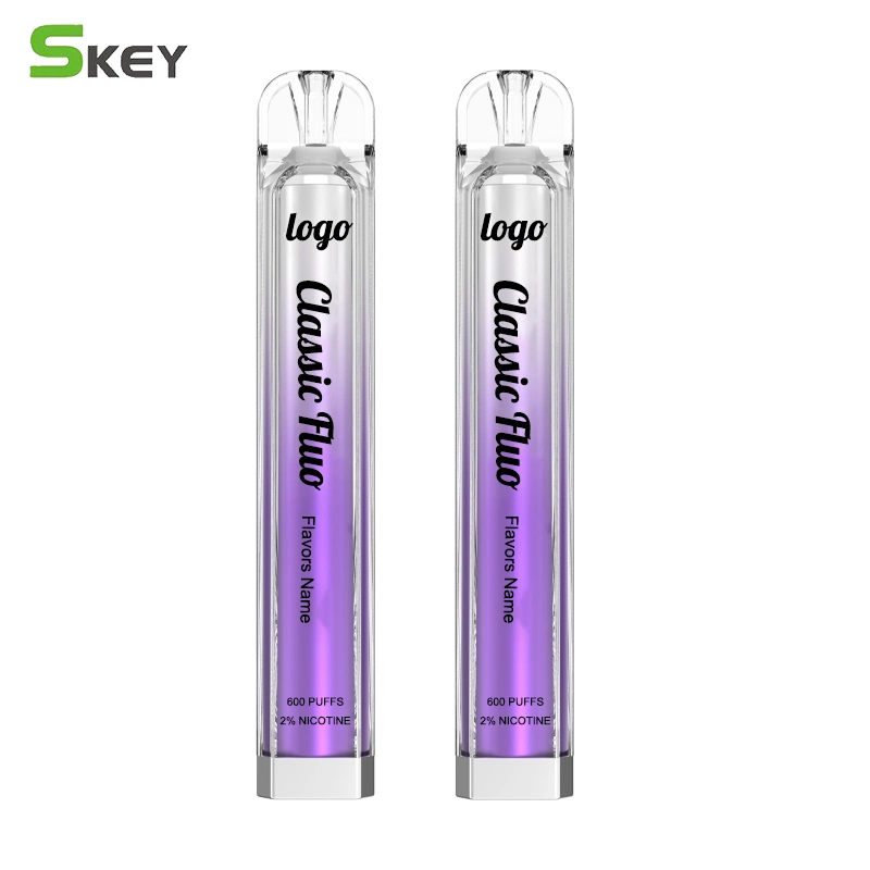 UK Top Sale Crystal Vape Pen 600puffs Mesh Coil Pen Style vape OEM Only with Tpd