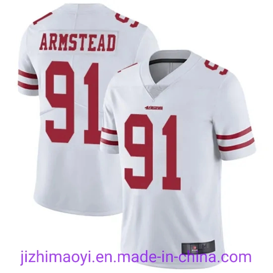 Wholesale/Supplier 49er Football Customized Scarlet Vapor Untouchable Elite Game Limited Jersey