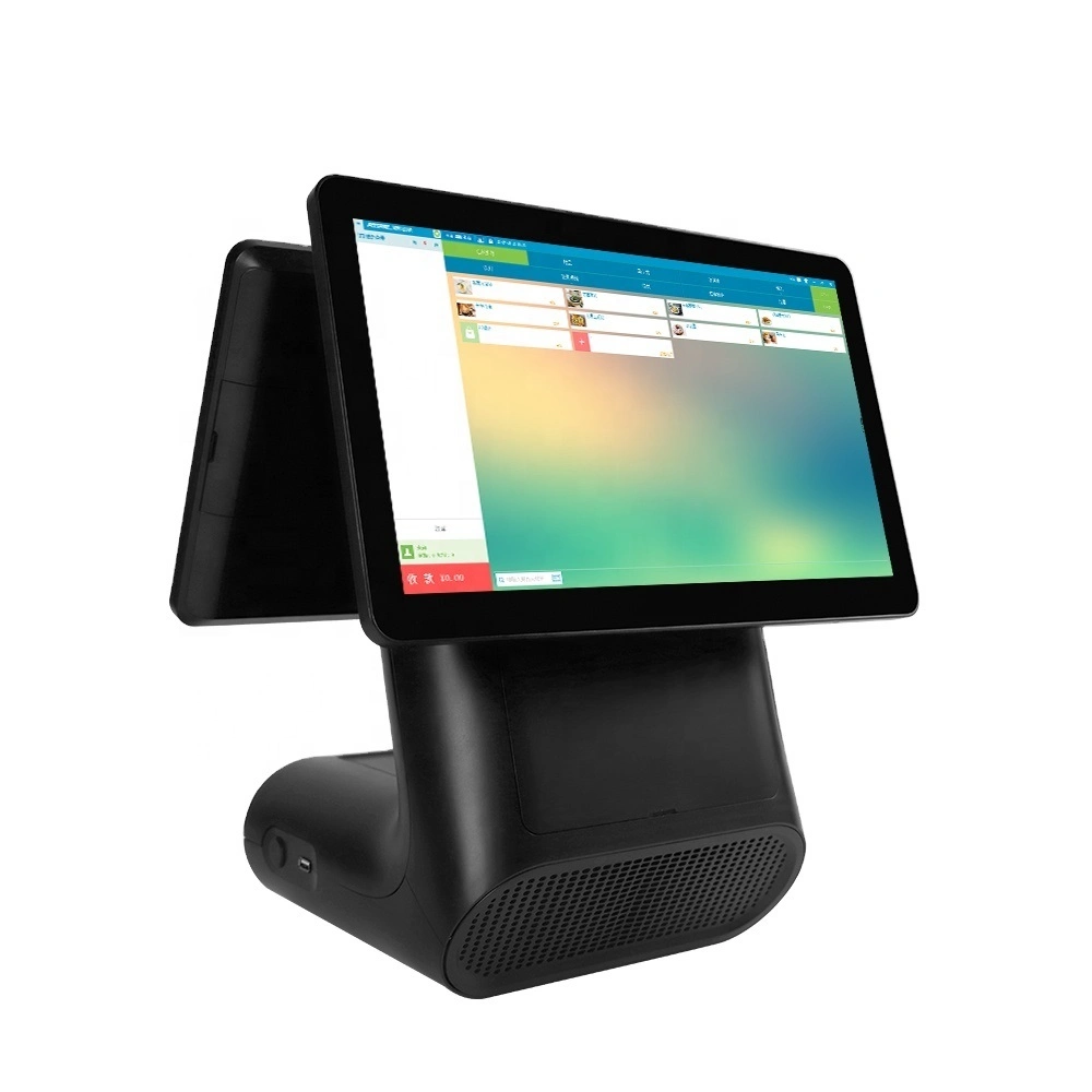 Android 15,6 Zoll Single Screen Desktop POS System Terminal Cash Registrieren