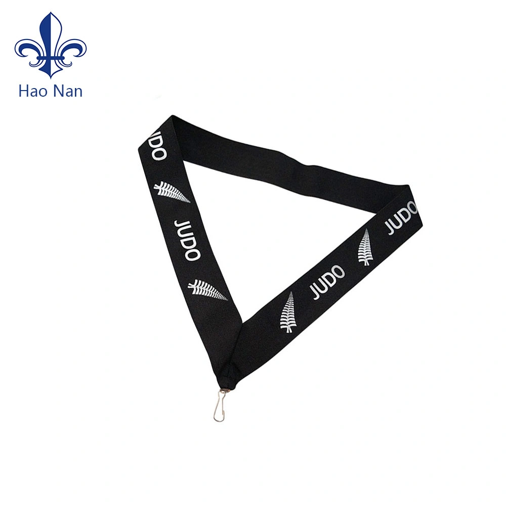 Heat Transfer Printed Beautiful Soft Medal Ribbon for Souvenir Award