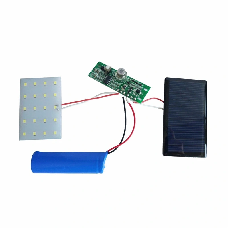 Luz solar LED pared exterior Luz de seguridad Iluminación de noche con Sensor de movimiento PIR para puerta trasera de jardín Step Street