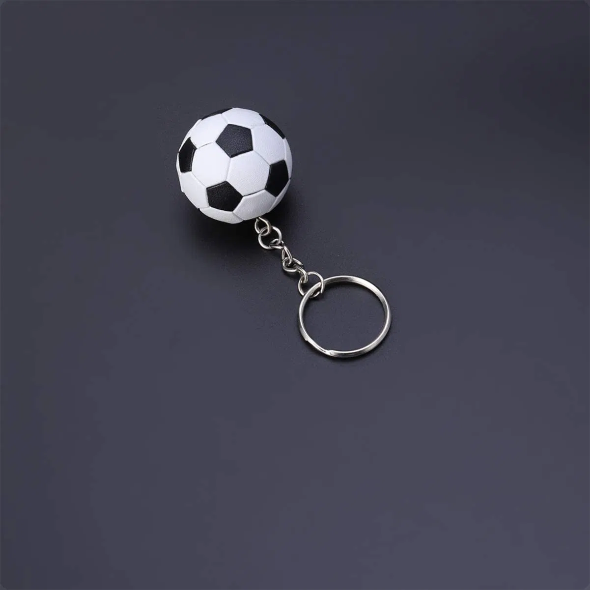 Hot Sale High quality/High cost performance  Shoe Box Small Poms Plated Gold Plastic 2022 Qatar Mini Toy Wholesale/Supplier Price Soccer Promotion Gift Keychain