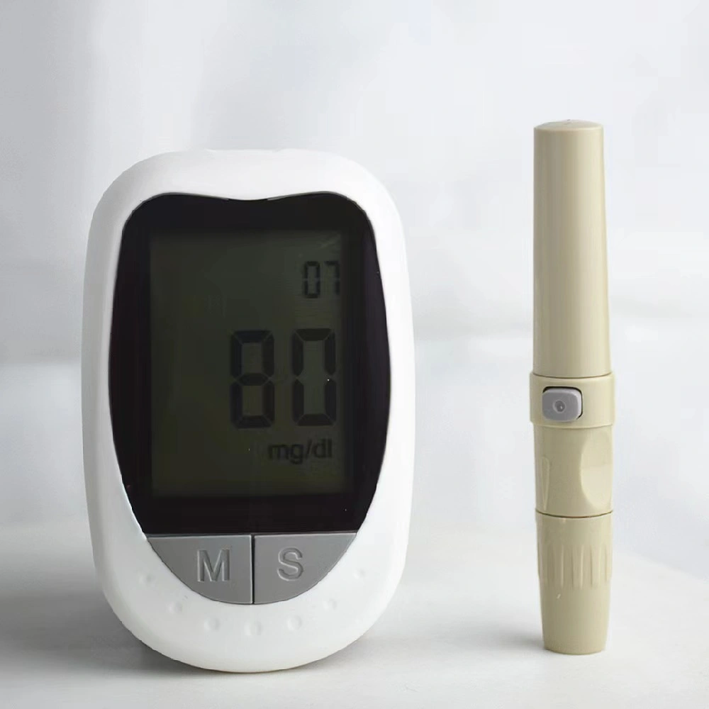 Blood Sugar Monitor with Test Strips Lancets