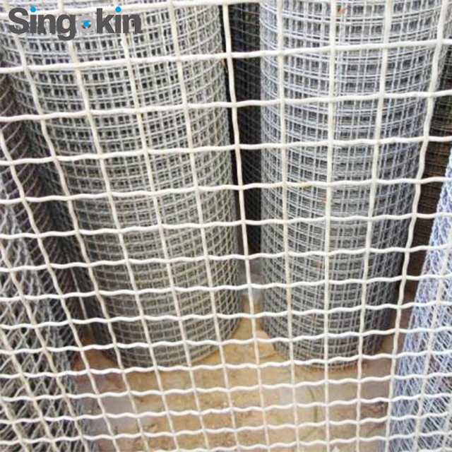 Galvanized Mild Iron Steel Stainless Steel Square Crimped Woven Filter Wire Mesh