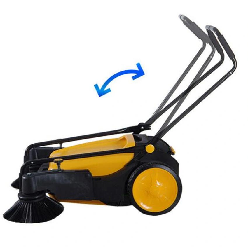 Manual Floor Sweeper Machine Industrial Hand Push Floor Street Vacuum Road Sweeper