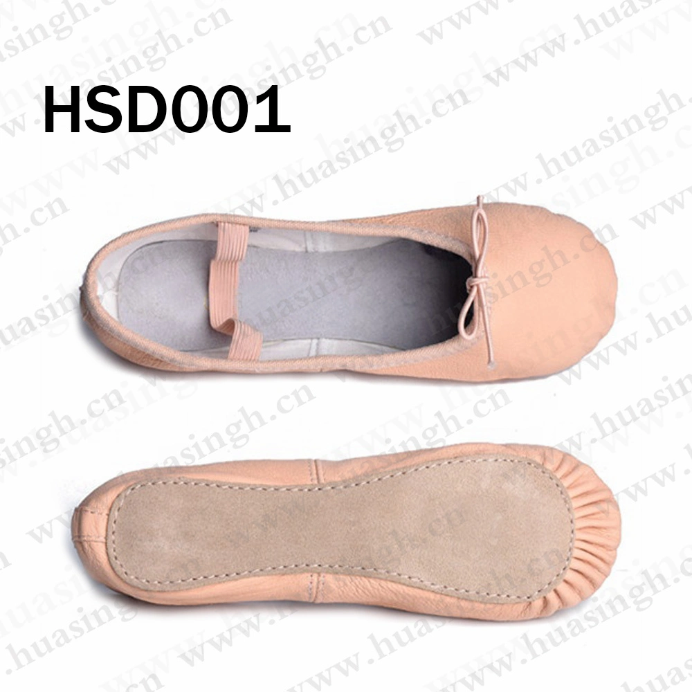 Ywq, Full Leather Lining Children Baby Size Comfy Ballet Shoes Popular in USA Market Hsd001