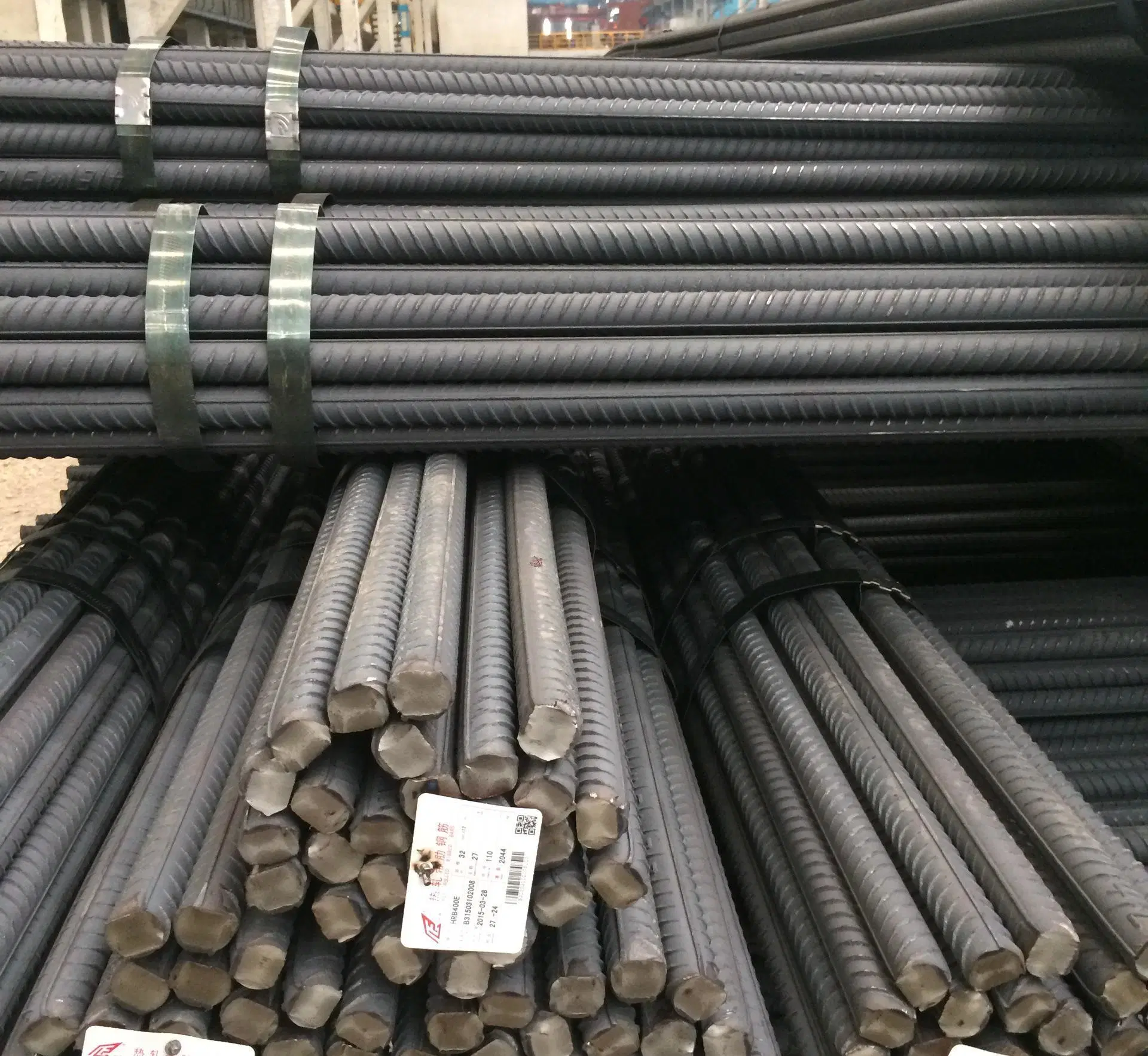 6mm 8mm 10mm 12mm Iron Rebar / Deformed Steel Bar with ASTM A615 Grade 60 for Civil Engineering Construction