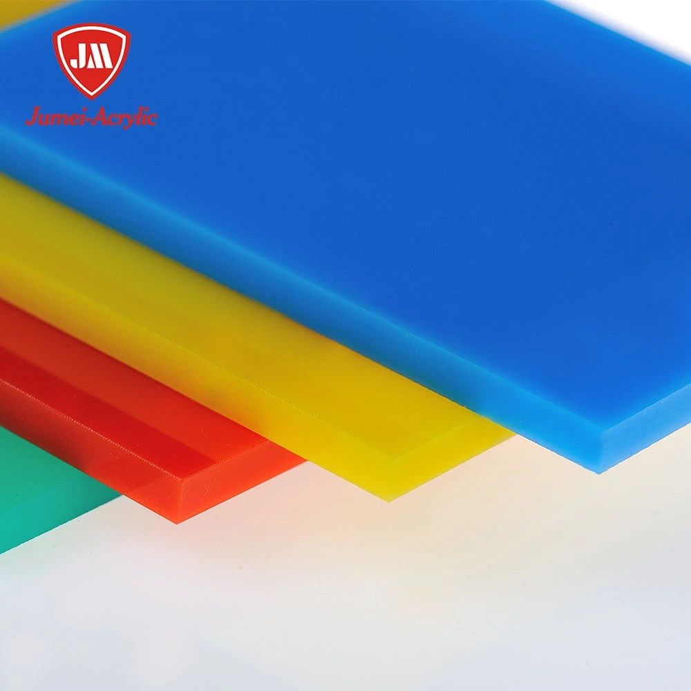 Ausgezeichnete chemische und mechanische Beständigkeit Farbe Acrylplatte mit zuverlässigen Leistung