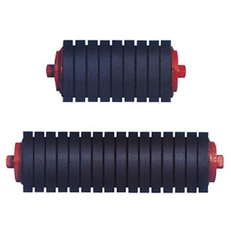 Self Clean Rubber Disc Return Comb Idler Roller