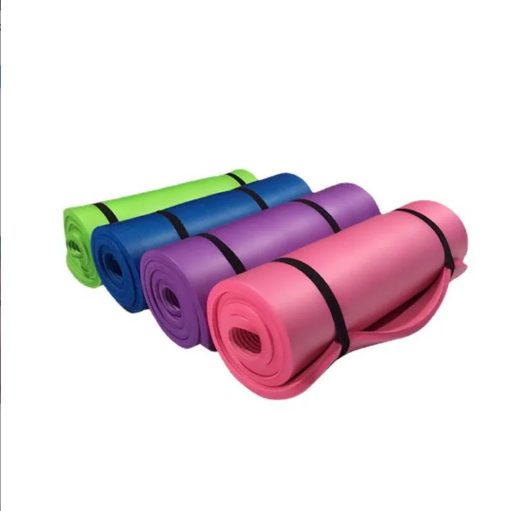 Custom Wholesale/Supplier Fitness Exercise Non-Slip Gym NBR Foam Yoga Mat for Home Dance Skipping Rope