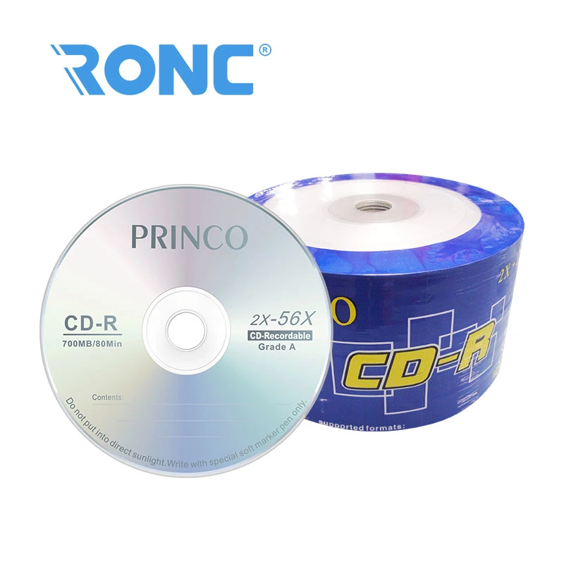 Sample Free Cheap Price Empty DVD 52X / 700MB Storage Capacity Blank Printable CD Disc for Promotion Sale