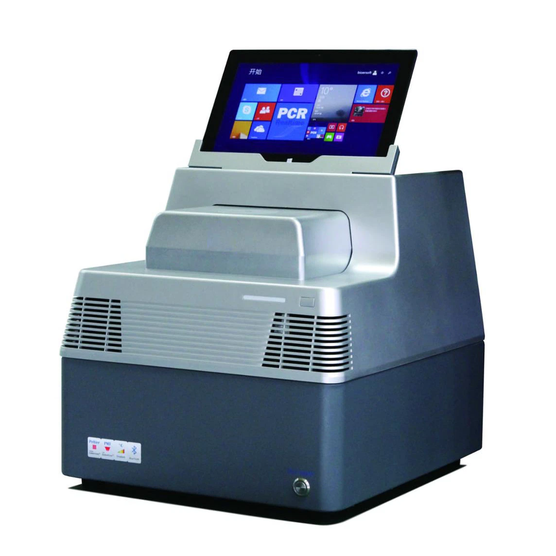 High Throughput 96 Sample Capacity 5 Channel Real-Time PCR Detection System with Dual-Color Scanning