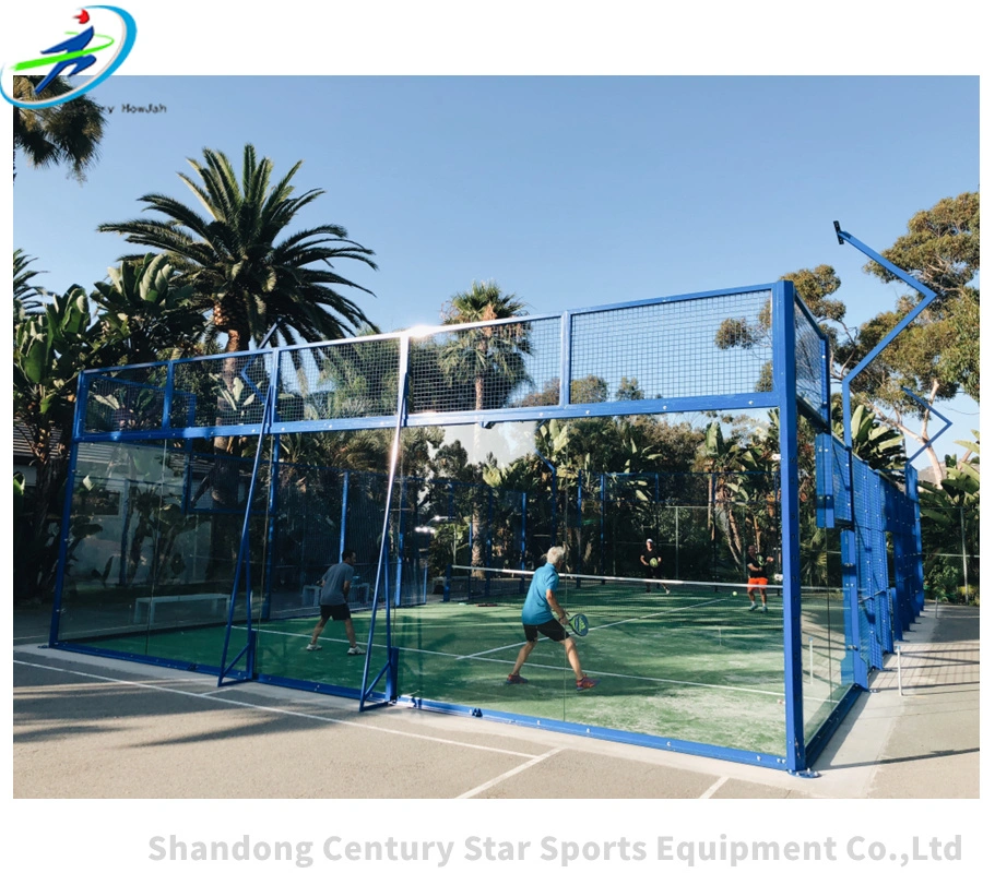 Century Star 4m Full Double Enhanced Factory Supply Wholesale/Supplier High quality/High cost performance  Padel Tennis Court