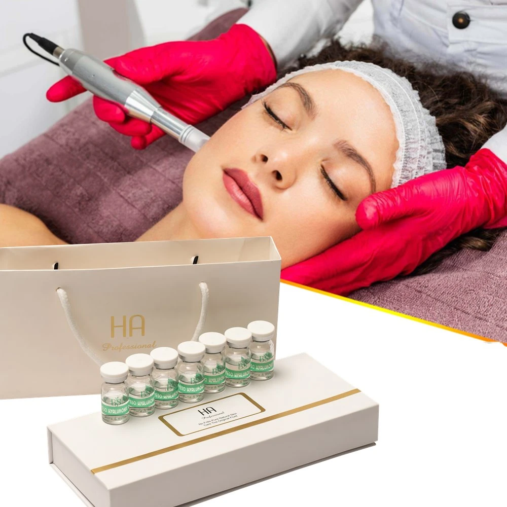 Non Cross Linked Injectable Hyaluronic Acid Meso Serum for Mesotherapy Gun