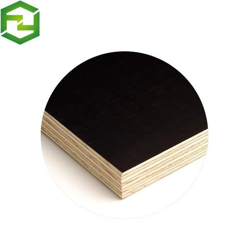 18*1220*2440mm 4*8FT Brown Film Faced Plywood for Construction Concrete Formwork Building