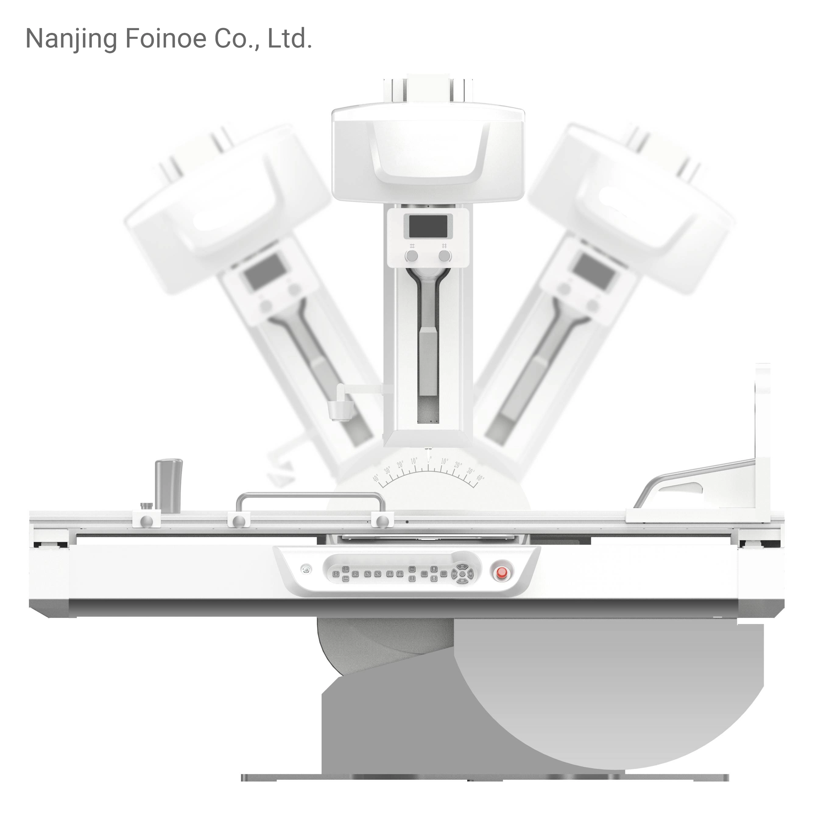 Fn-650mA-2 Portable Digital X Ray Equipment Radiology Design of Multifunctional Diagnosis with Rotating Pedal Ultra-Low Table