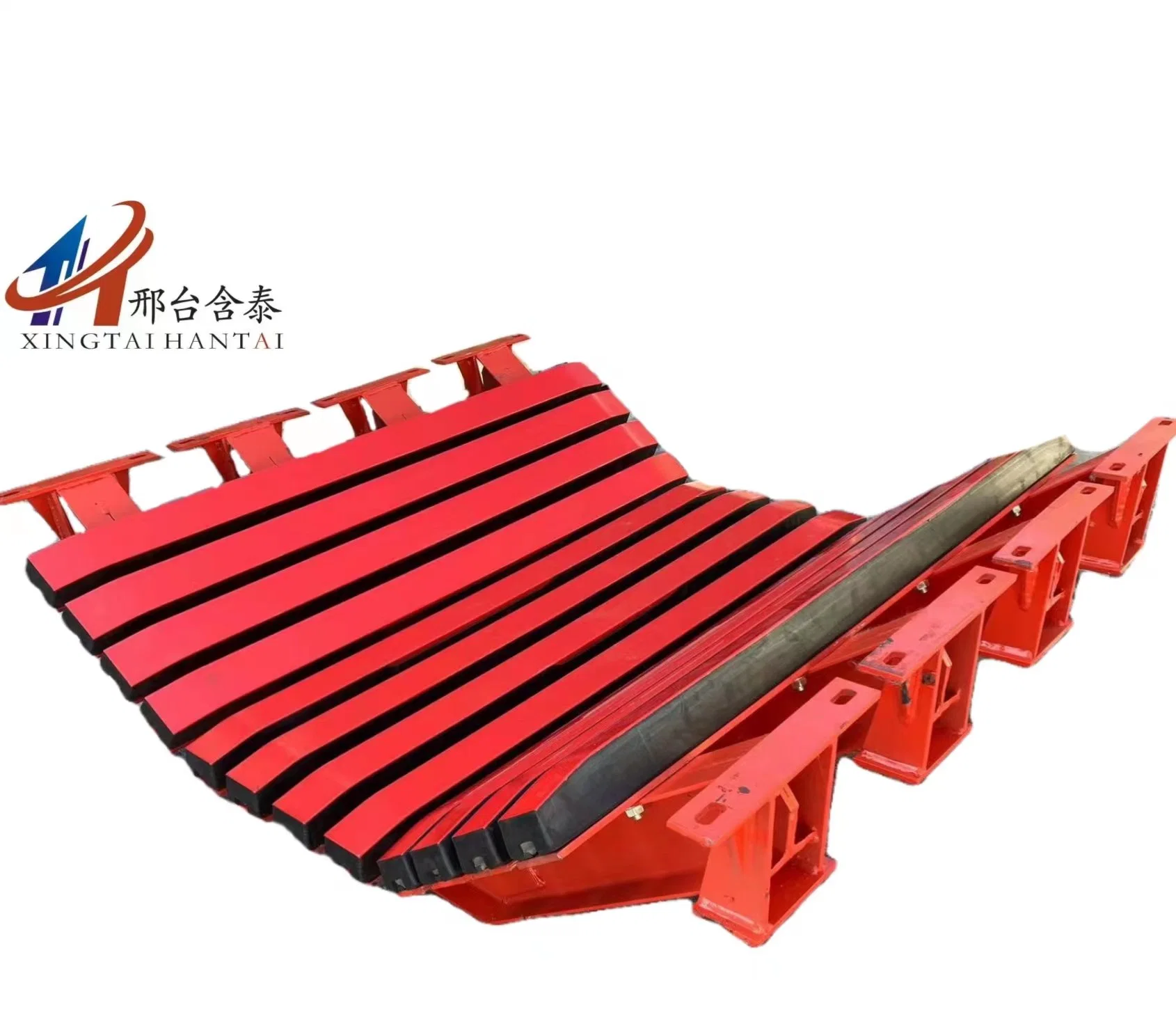 Coal Mining Wear Resistant Adjustable Conveyor Rubber Anti Impact Bar Impact Bed