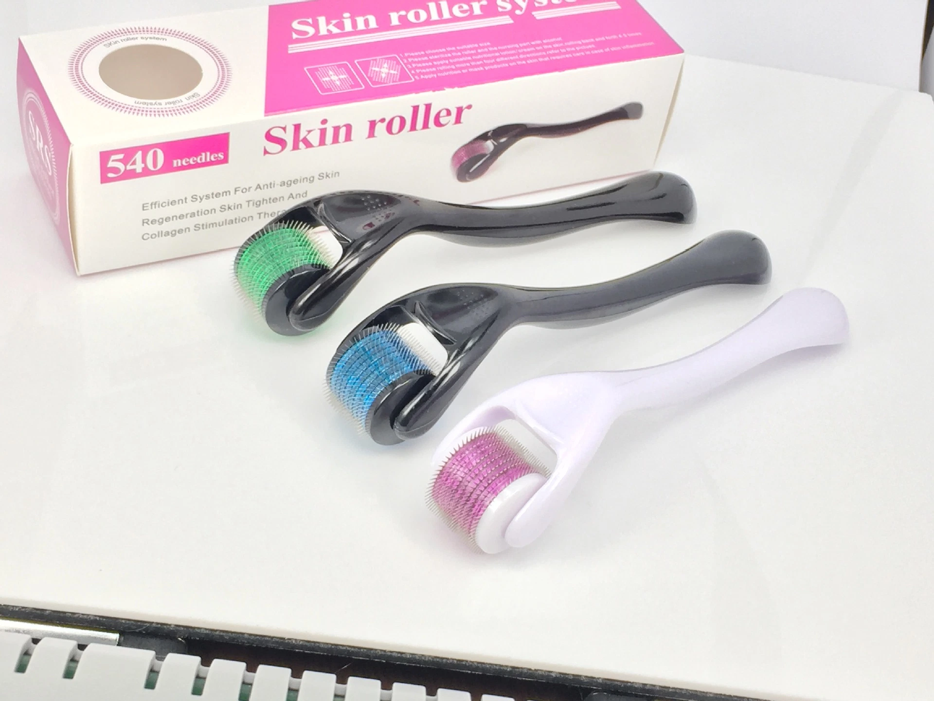 Skin Roller Micro Needles Titanium Derma Roller Skin Care Esg10077