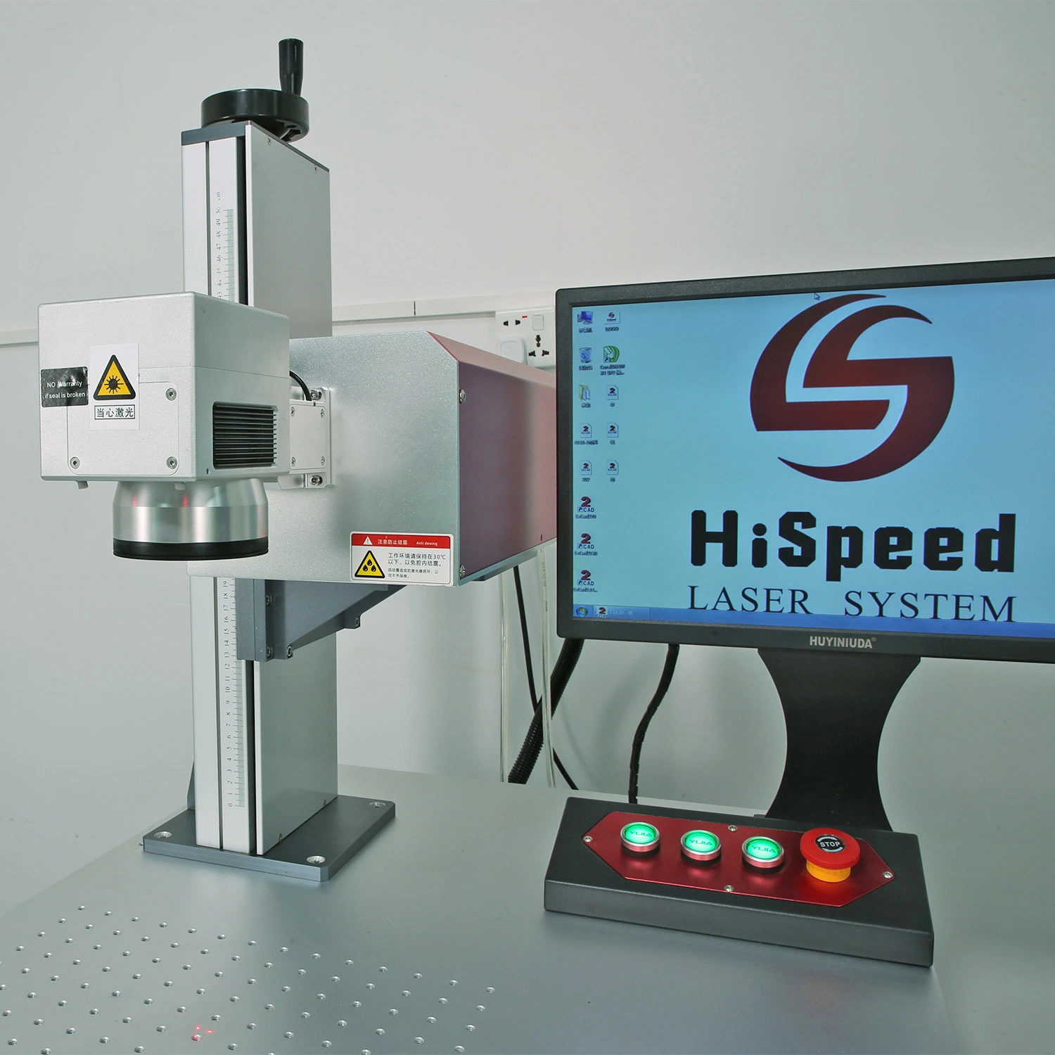 High Marking Speed Plastic Porducts UV Laser Marking Machine with FDA Approved