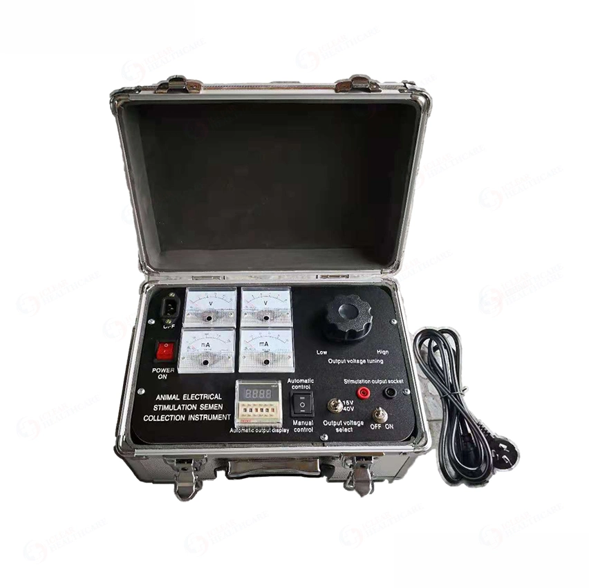 Portable Veterinary Livestock Equipment Animal Electrical Stimulation Sperm Semen Collector