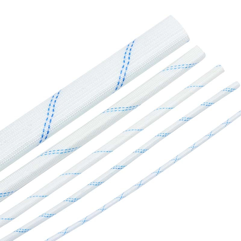 High Temperature Resistant 500c Fiberglass Braided Electric Wire Protection 2715PVC Insulation Sleeves