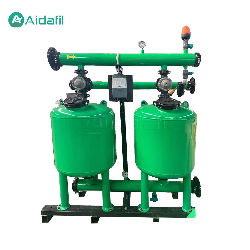 Agricultural Irrigation Water Pretreatment Automatic Disc Filter / Automatic Self Cleaning Filter / Automatic Backwash Sand Filter