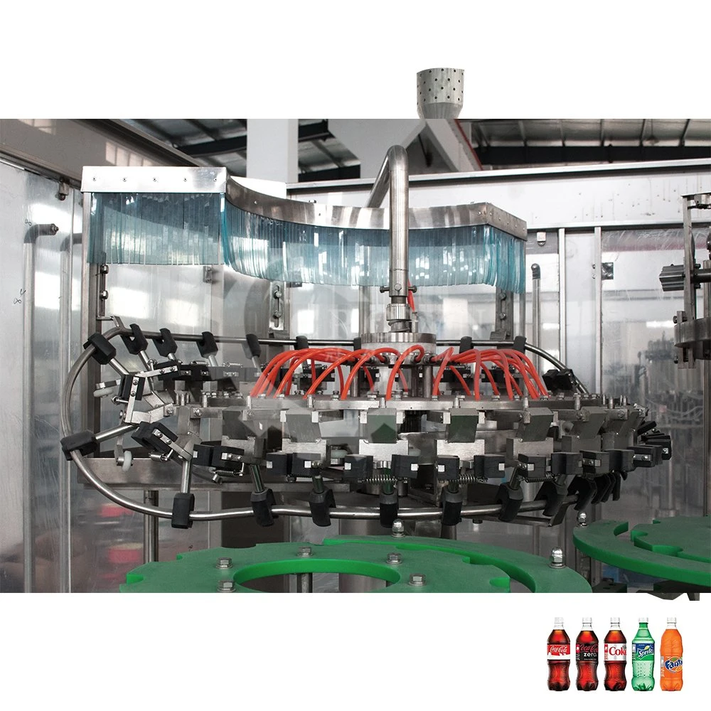 Automatic Sparkling Water Carbonated Soft Drink Beverage Bottling Filling Capping Machine Production Line