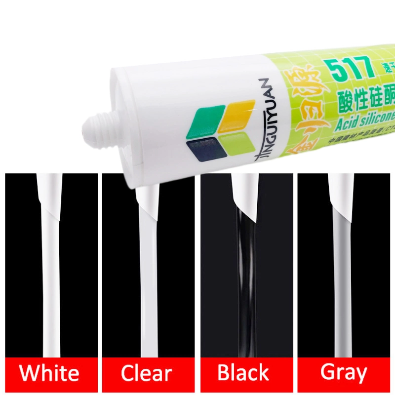 Price Acetic Multifunctional Gp One Component Silicon Adhesive Waterproof RTV Glass Glue for Window