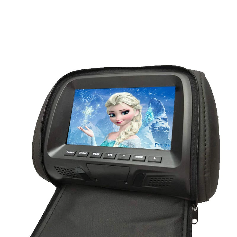 Auto TFT LCD Color Monitor, Headrest Screen, Car Audio& Video