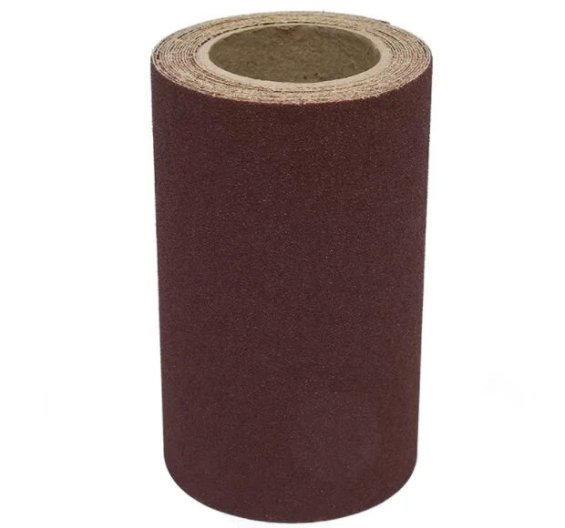 Benutzerdefinierte Abrasive Tuch Rolle Emery Tuch Sticky Back Sandpapier Rolle