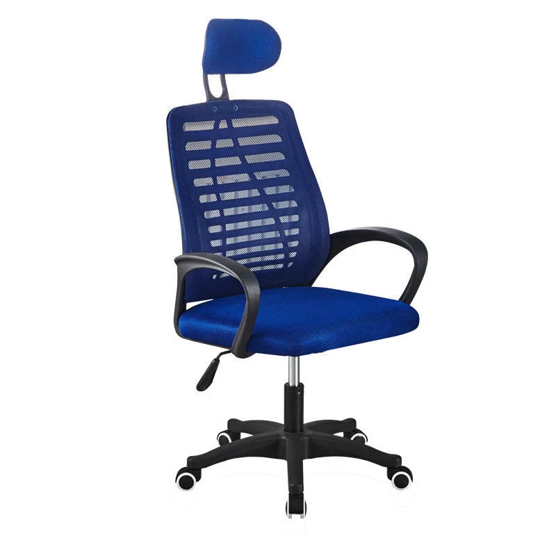 Silla para ordenador Oficina en el hogar cómodo elevador sedentario Rotary Back ergonómico Silla en dormitorio universitario