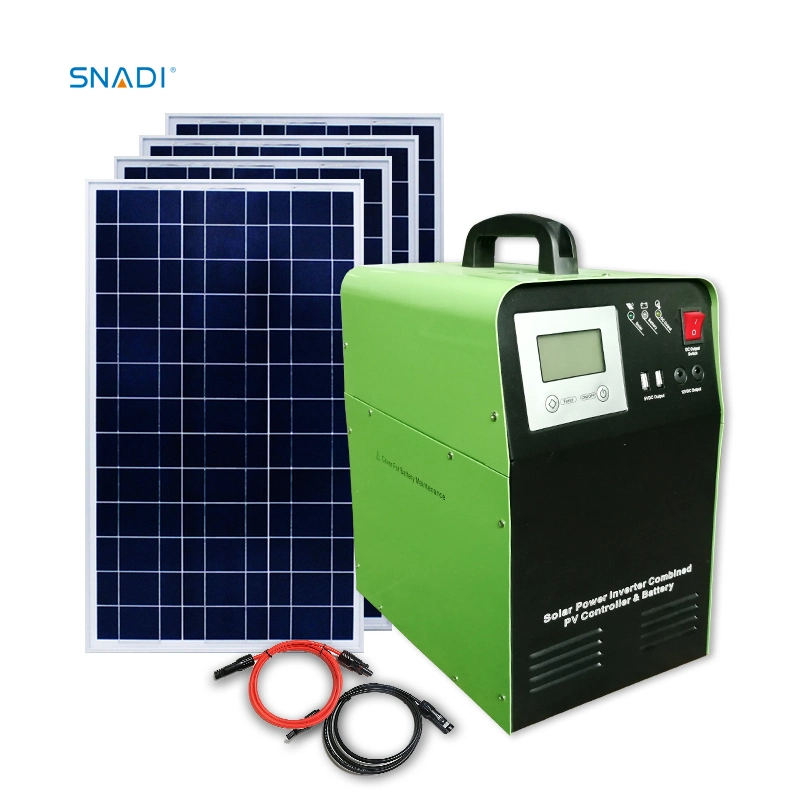 LCD+LED 1 años Snadi paquete de exportación estándar Generador de energía portátil Sistema Solar