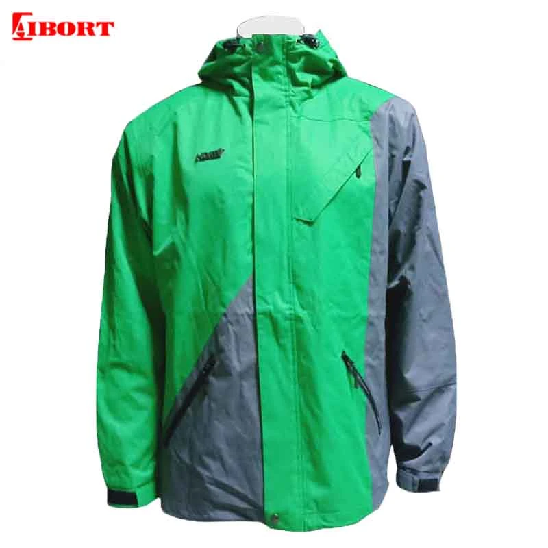 Aibort Custom 100% Polyester Waterproot Sport Men Running Windbreaker Jacket